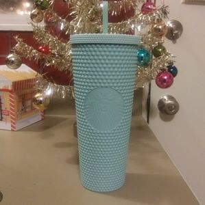 New Starbucks Mint Studded Tumbler